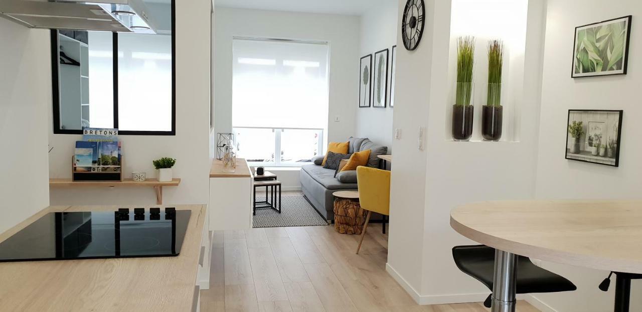 Le P'Tit Atelier, Terrasse Privative Apartment Lorient Ngoại thất bức ảnh